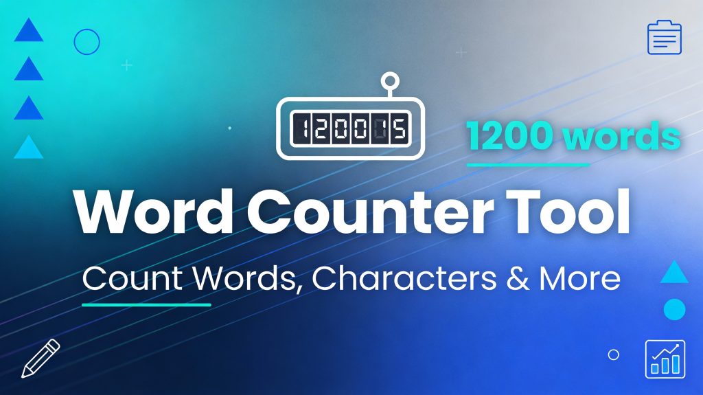 Word Counter Tool